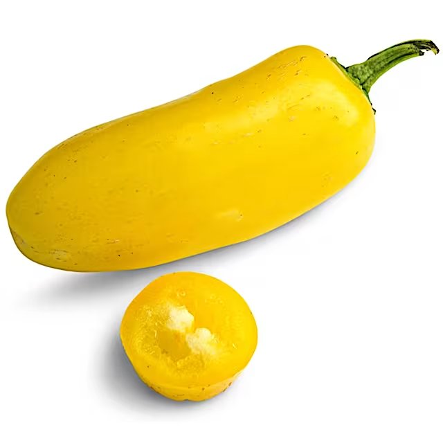 Lemon Spice yellow jalapeños